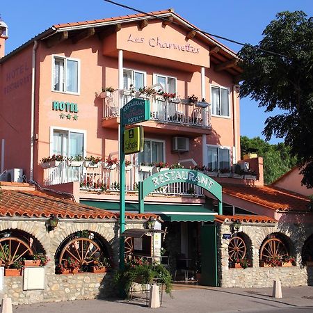 Logis Hotel Restaurant Les Charmettes アルジェレス・シュル・メール エクステリア 写真